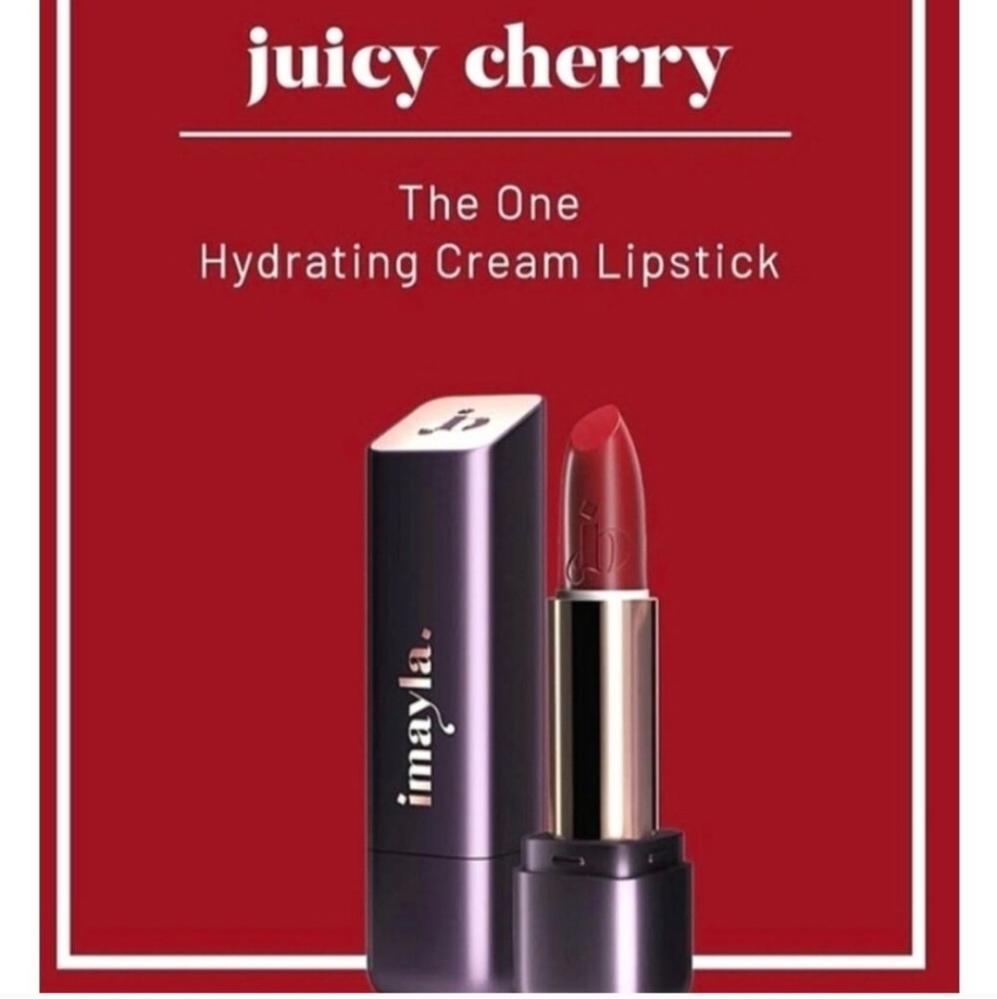 IMAYLA - NIB The One Hydrating Cream Lipstick/"Juicy Cherry"